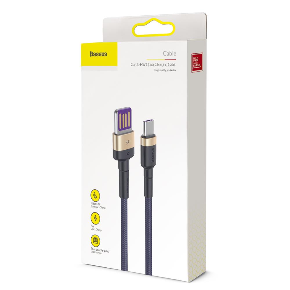 BASEUS CABLE TIPO C 40W CAFULE HW 