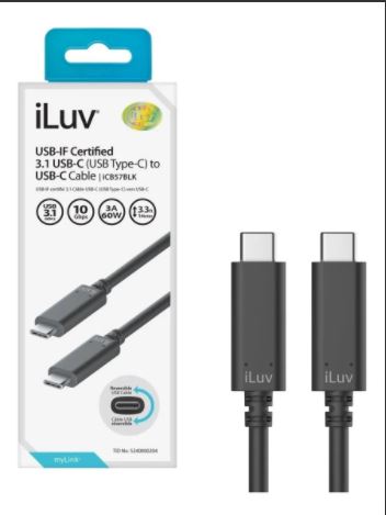 ILUV CABLE CERTIFICADO TIPO C A TIPO C 