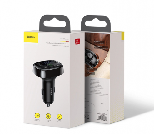 BASEUS TRANSMISOR BLUETOOTH MP3 CHARGER