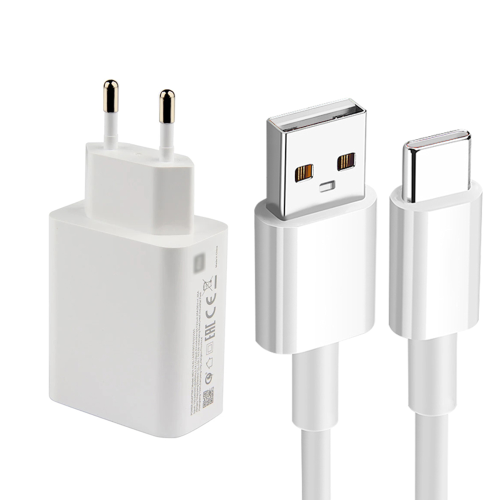 XIAOMI ADAPTADOR 33W + CABLE TIPO C 