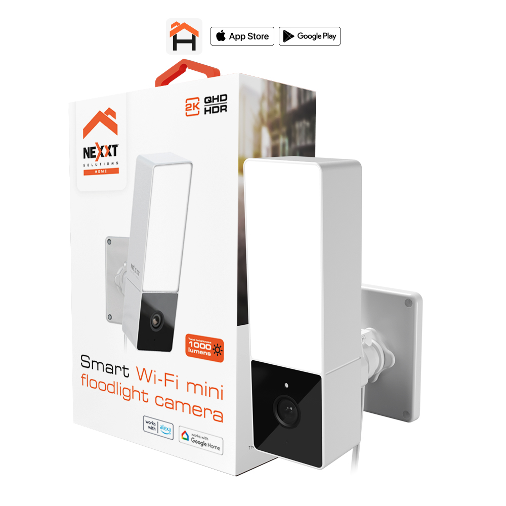 CAMARA NEXXT HOME WI-FI CON LUZ EXTERIOR
