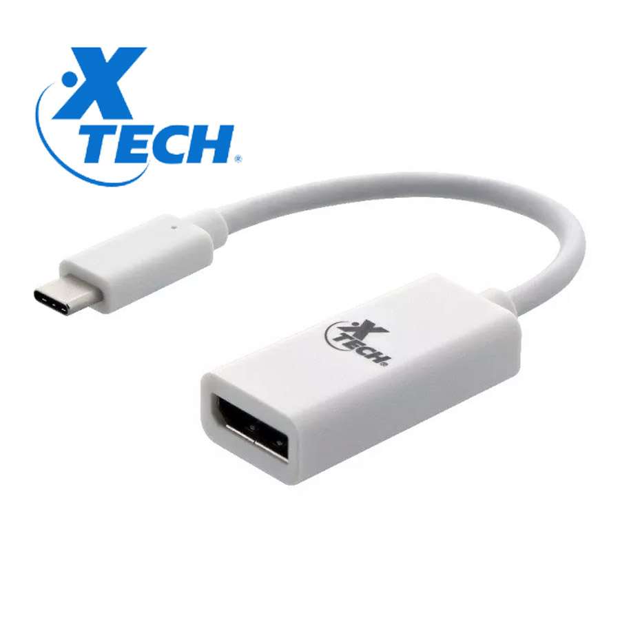 ADAPTADOR XTECH TIPO C A DISPLAY PORT