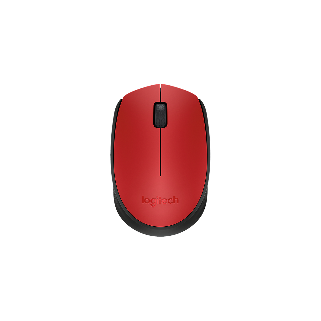 MOUSE INALAMBRICO LOGITECH M170 ROJO