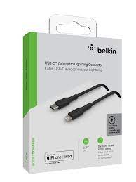 CABLE BELKIN BOOSTCHARGE TIPO C A LIGHTNING NEGRO