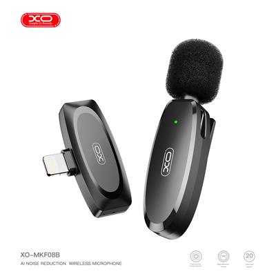 MICROFONO MULTIMEDIA INALAMBRICO XO-MKF08B ENTRADA LIGHTNING