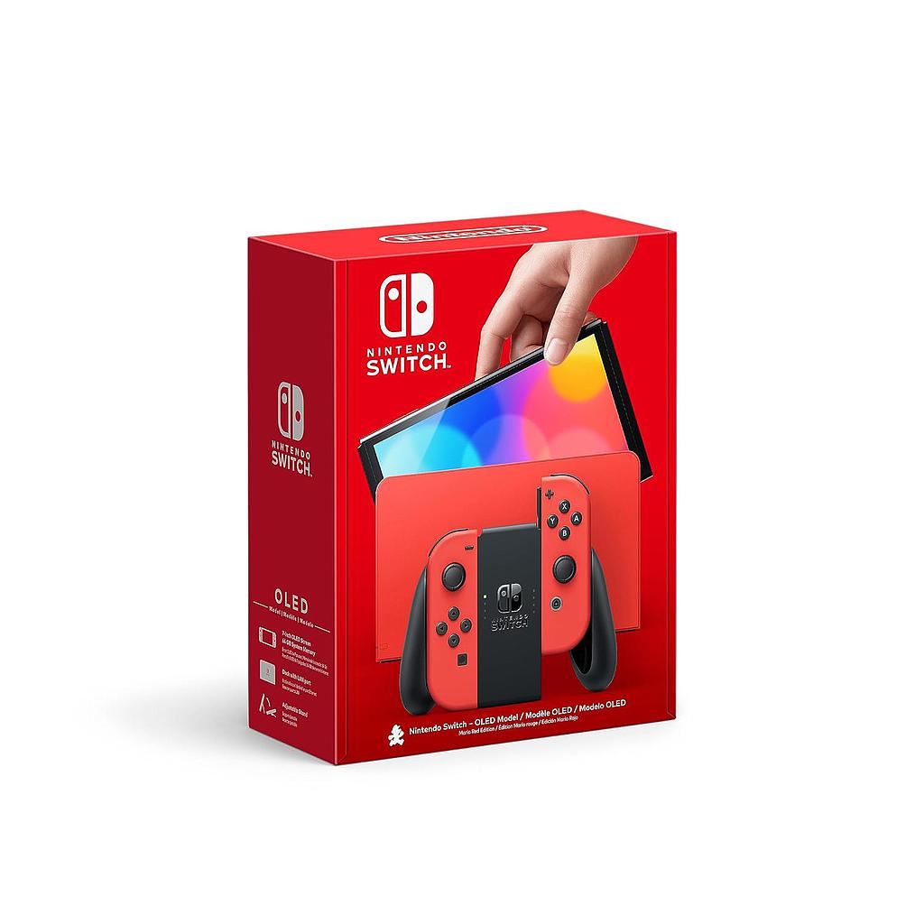 NINTENDO SWITCH OLED  EDICION MARIO RED