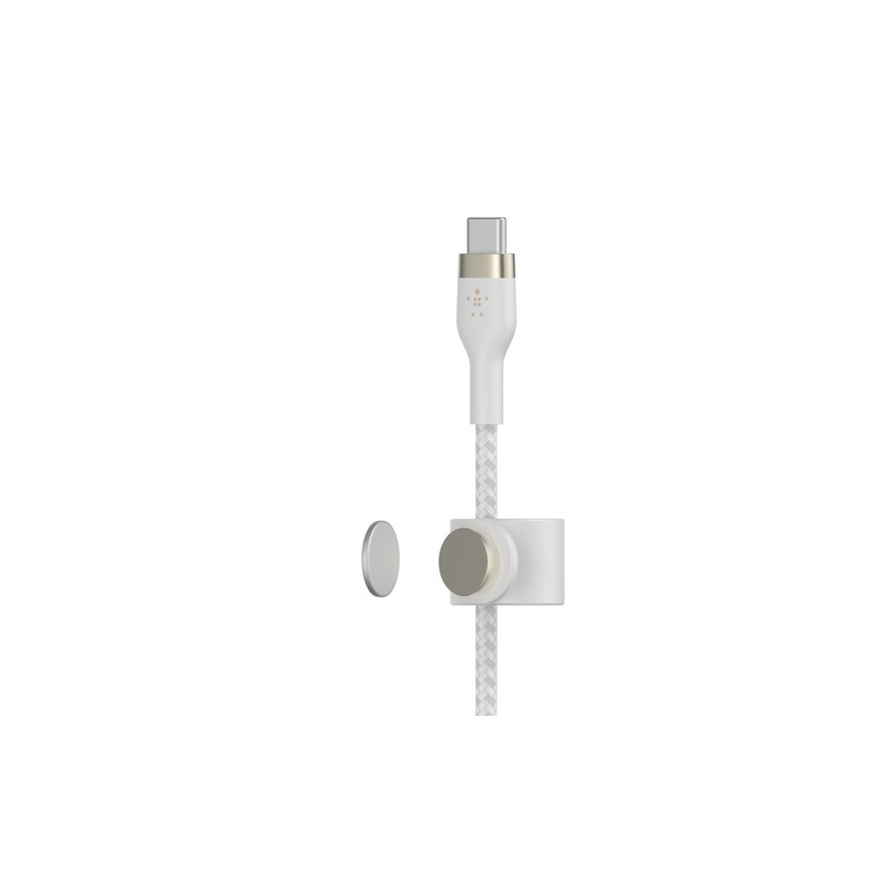 CABLE BELKIN BOOSTCHARGE TIPO C A C PRO FLEX 2M BLANCO