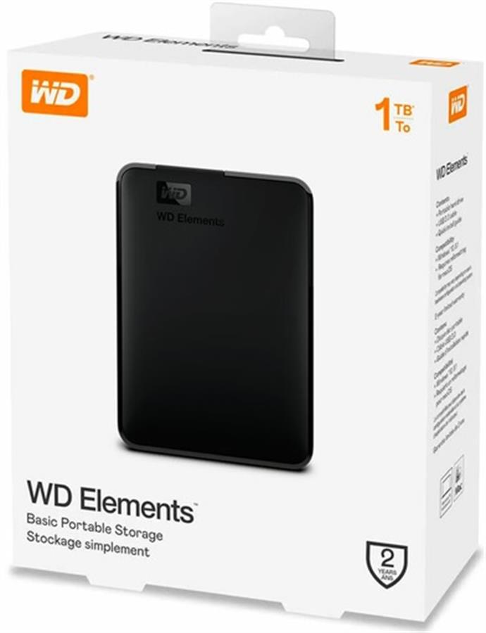 DISCO DURO EXTERNO WD ELEMENTS 1TB 