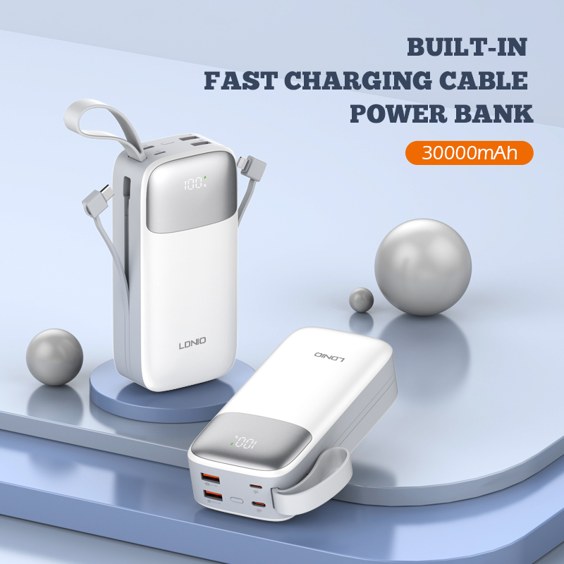 POWER BANK LDNIO PQ30 22.5W 30000 mAh  