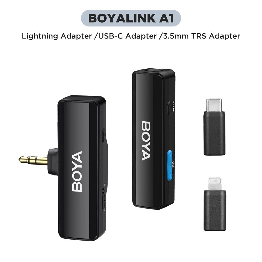 BOYA MICROFONO INALAMBRICO MULTICOMPATIBLE BOYALINK A1