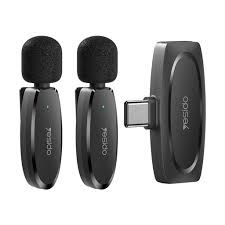 MICROFONO MULTIMEDIA INALAMBRICO YESIDO TIPO C DOBLE