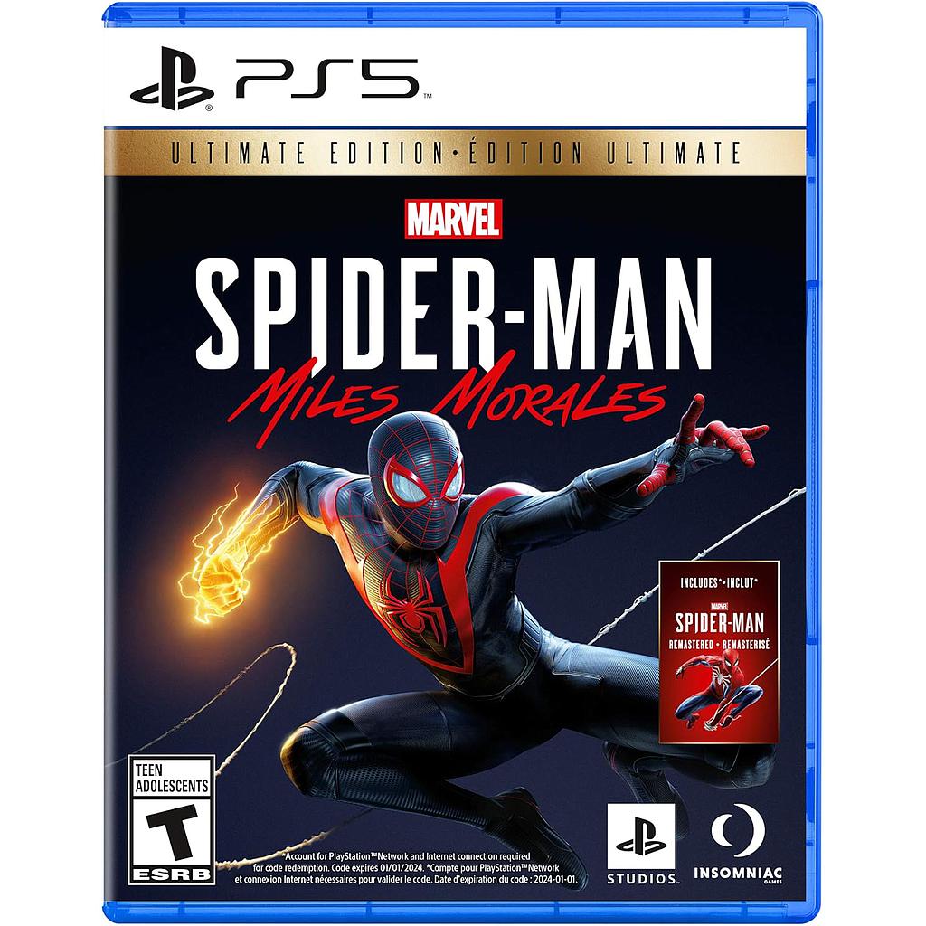 VIDEOJUEGO SONY PS5 SPIDERMAN MILES MORALES