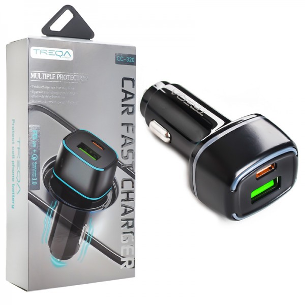ADAPTADOR VEHICULAR TREQA CC-320 FAST 3.0