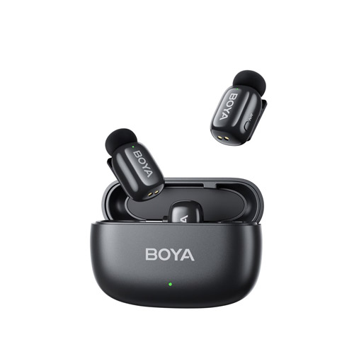 BOYA MINI MICROFONO DOBLE INALAMBRICO TIPO C 