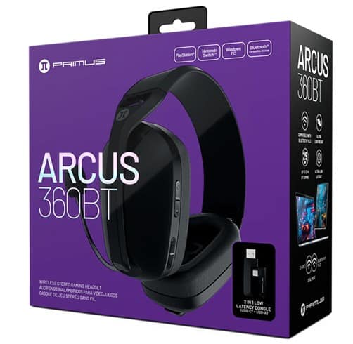 PRIMUS AUDIFONOS INALAMBRICOS GAMING ARCUS360BT