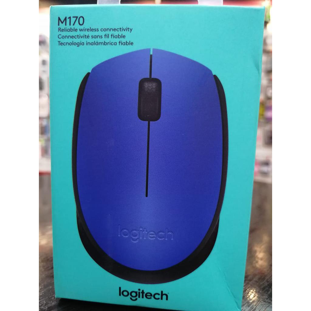 MOUSE INALAMBRICO LOGITECH M170 AZUL