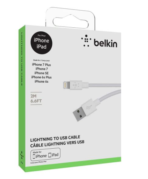 CABLE BELKIN 2M IPHONE 