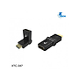 ADAPTADOR HDMI HEMBRA A HDMI MACHO XTC-347